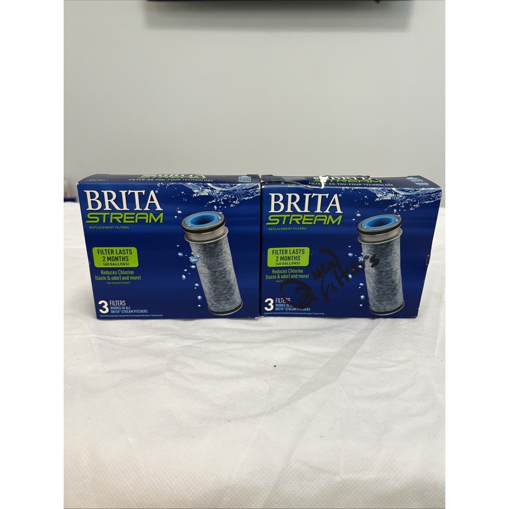 Brita Stream Replacement Water Filters 5 Total